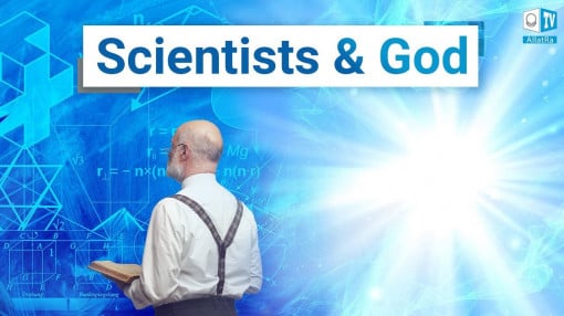 Famous Scientists and God. Why is God at the Beginning for Believers and at the End for Physicists?