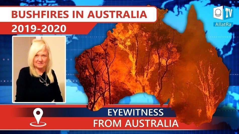 Forest fires in Australia 2019 - 2020. Climate. Eyewitnesses report