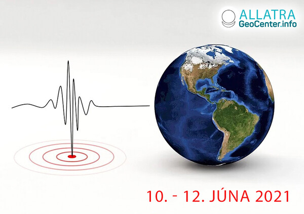 Silné zemetrasenia vo svete, 10. – 12. júna 2021