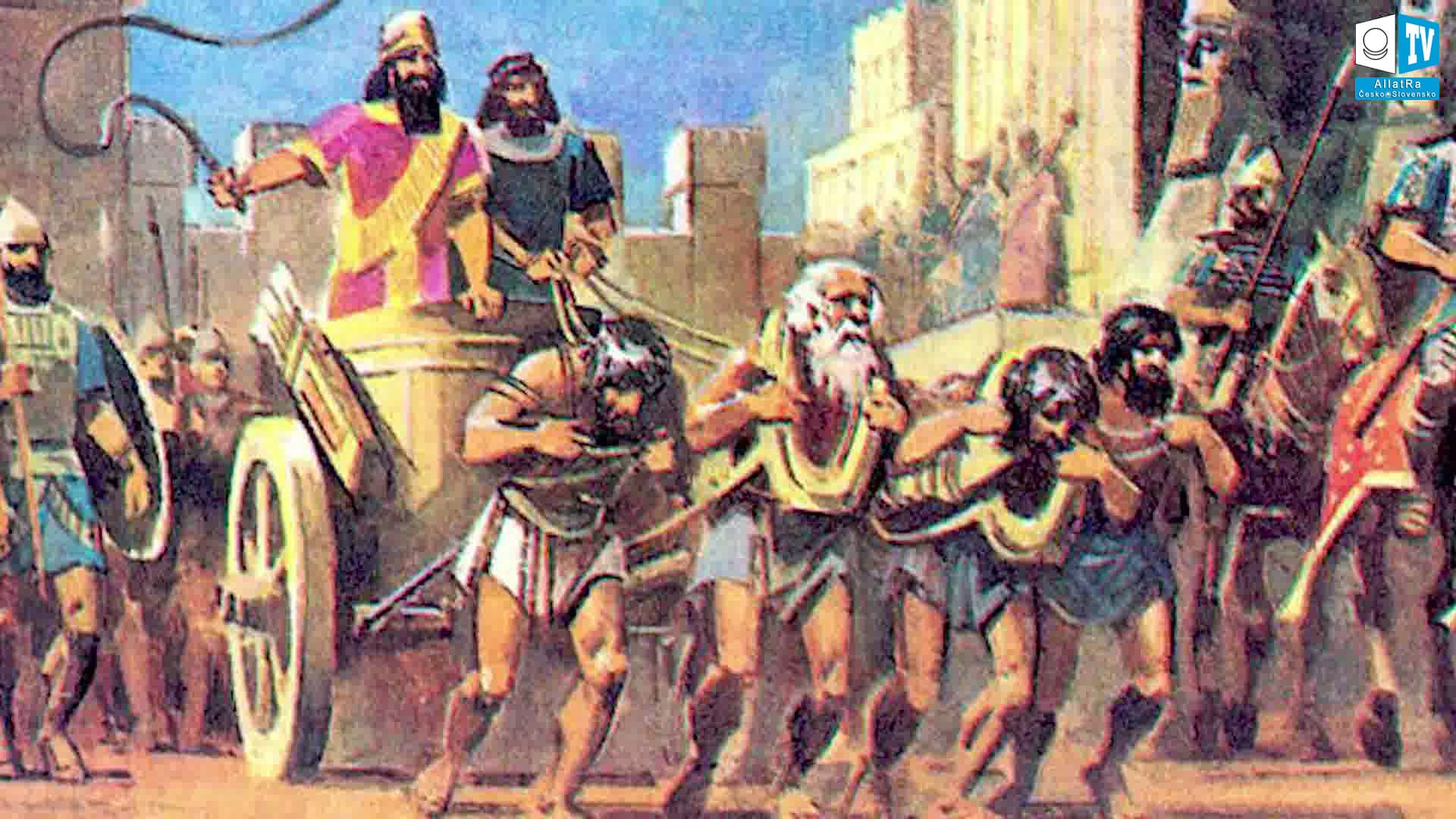 Utlačování národů ve starověku. Foto
