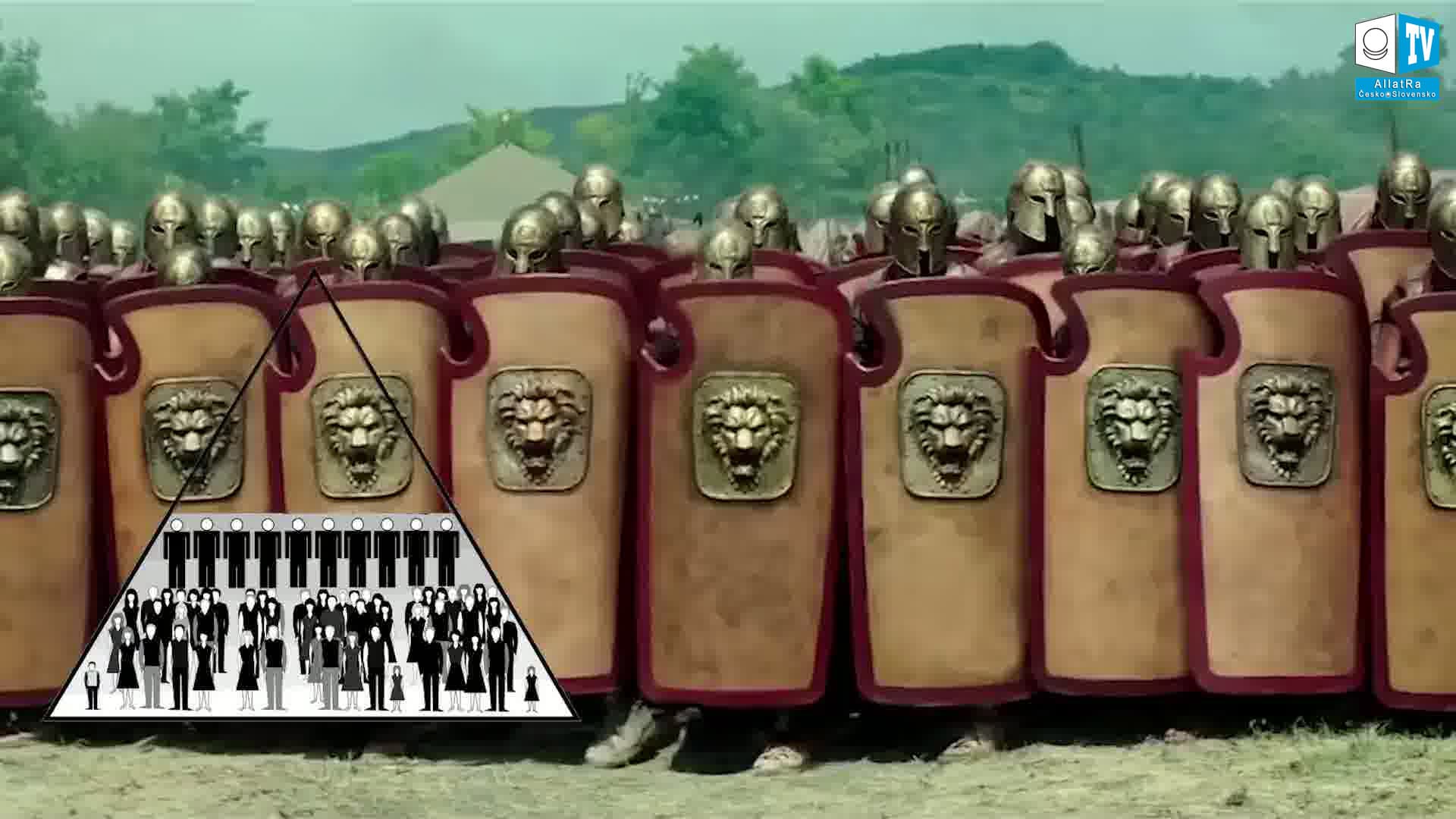 Starověká vojska. Foto