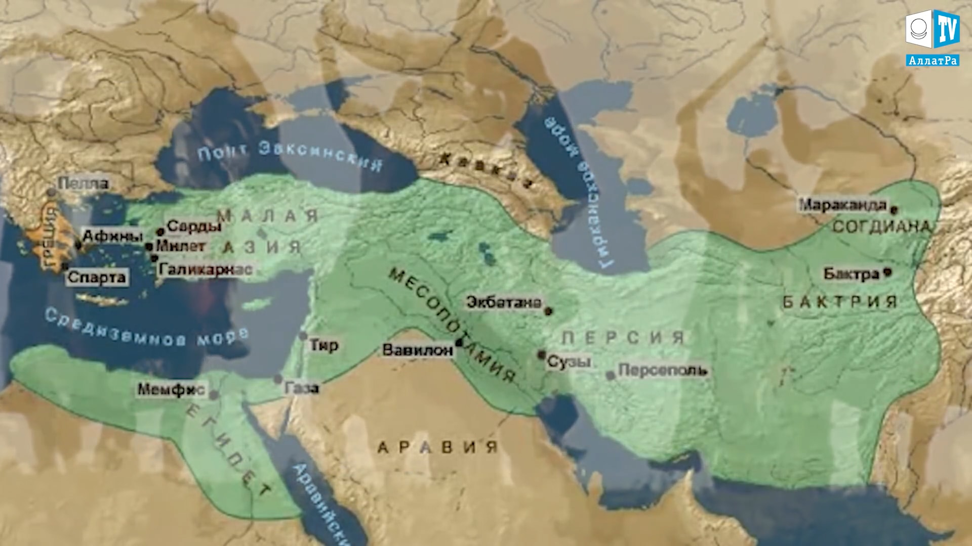 Карта Месопотамия. Фото 