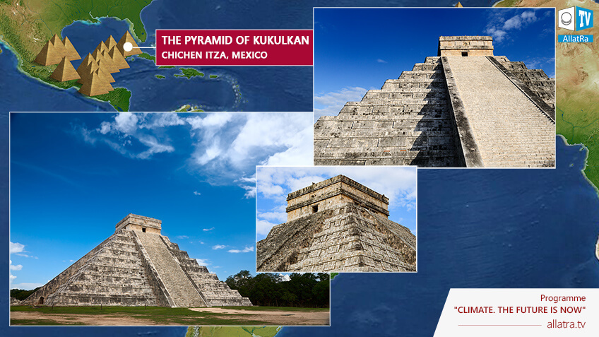 The Pyramid of Kukulkan, Chichen Itza, Mexico