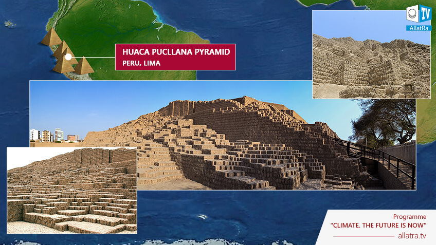 The Huaca Pucllana Pyramid, Lima, Peru