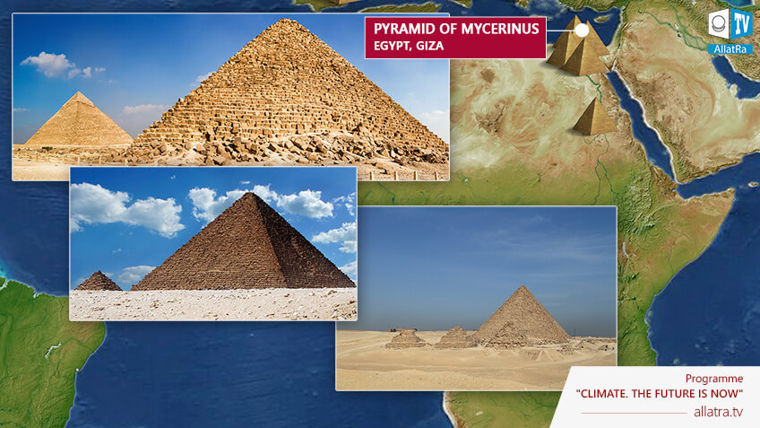 Pyramid of Mycerinus or Menkaure, Egypt, photo