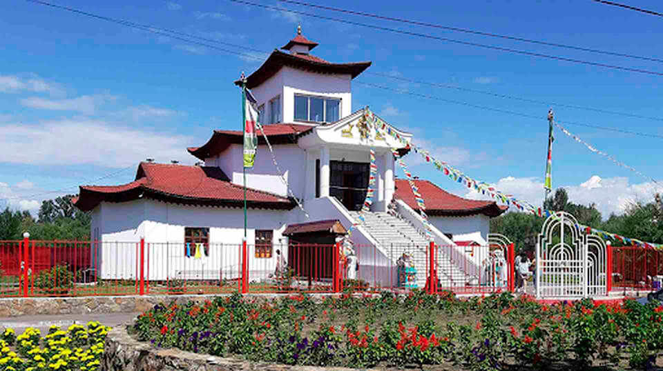 Главный буддийский храм Республики Тува Цеченлинг в Кызыле