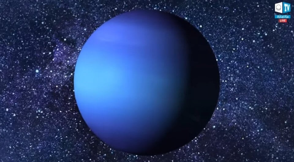 Изменение интенсивности света Нептуна