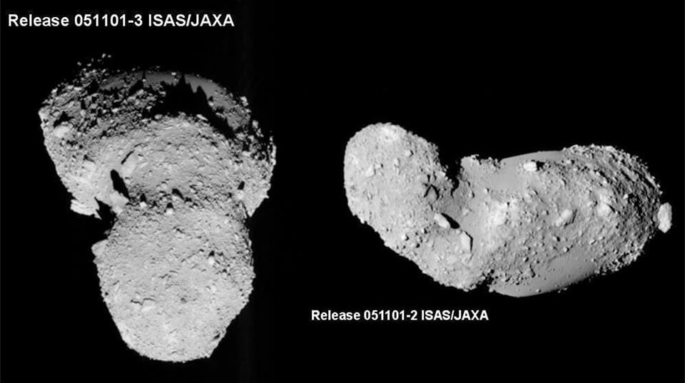Астероид Итокава с борта космического аппарата «Хаябуса»