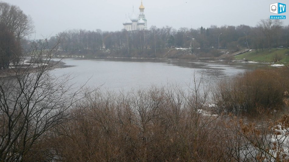 Аномальный уровень воды реки Вологда, ноябрь 2019. Климат глазами очевидцев
