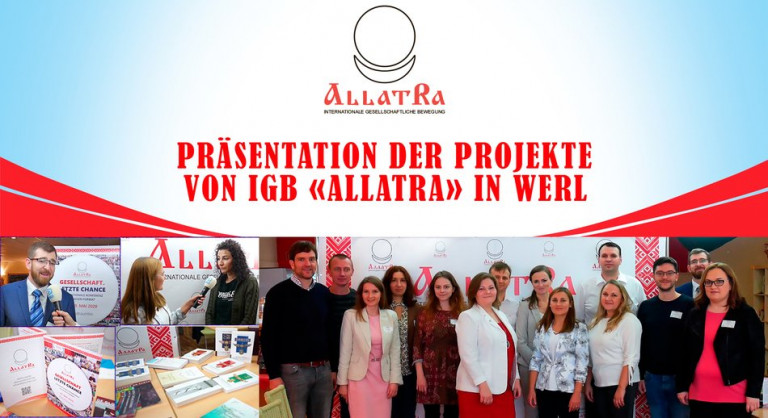Werl - Präsentation der Projekte der internationalen gesellschaftlichen Bewegung ALLATRA