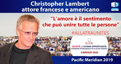 Christopher Lambert ha rilasciato un'intervista ad ALLATRA TV