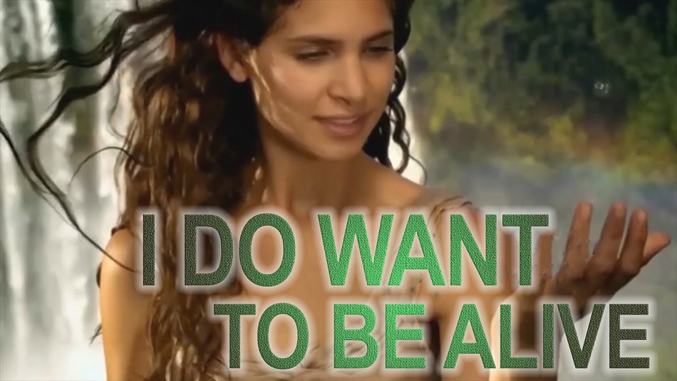 I do want to be alive. Video based on AllatRa book