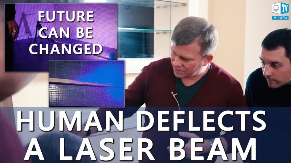 Human DEFLECTS A LASER BEAM! Future CAN BE CHANGED