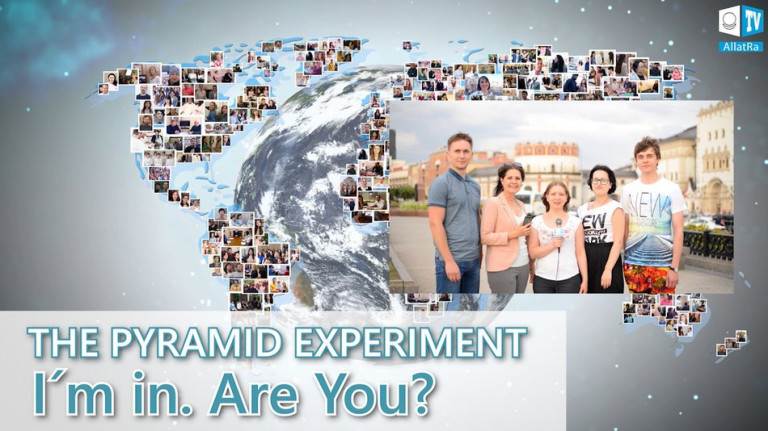 АLLATRA TV INVITES. THE PYRAMID EXPERIMENT. I´m in. Are You?