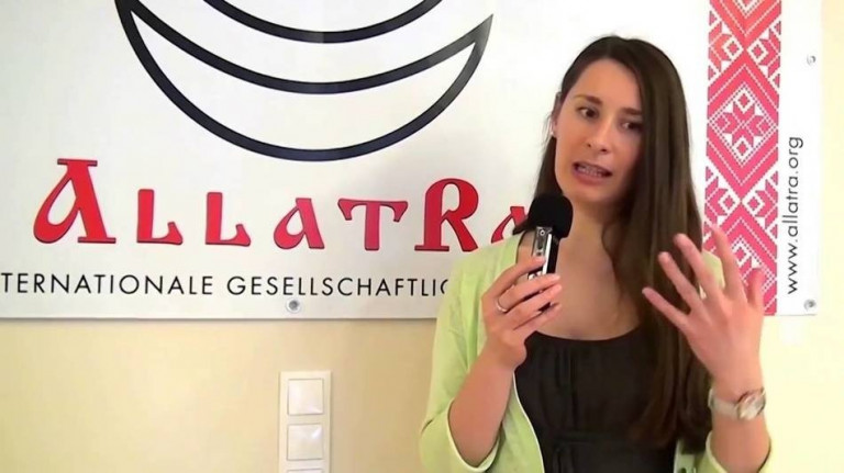 Antonina, Berlin (Germany) about ALLATRA IPM: "To emphasize what brings us closer together"