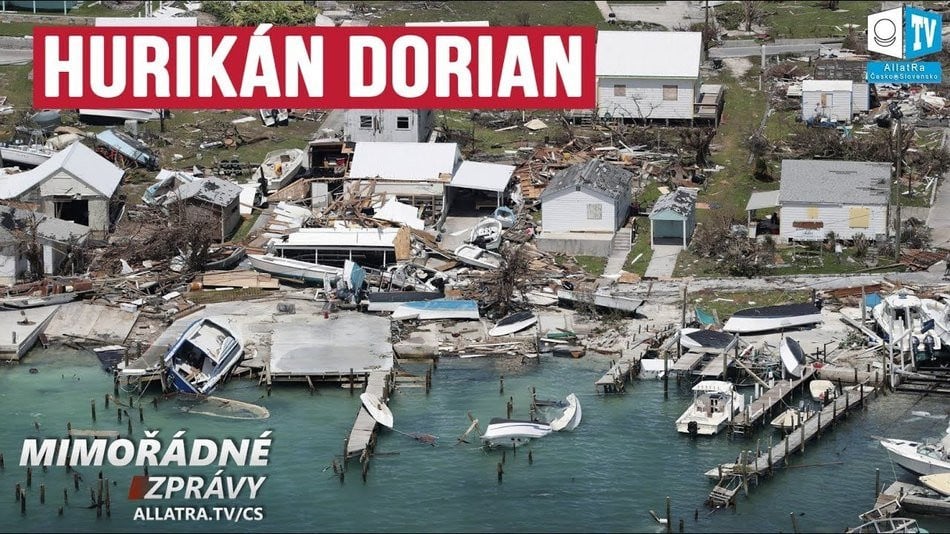 Neobvyklé chování hurikánu „DORIAN“. Bahamy: část ostrova je ZAPLAVENA. Prognózy již nefungují?
