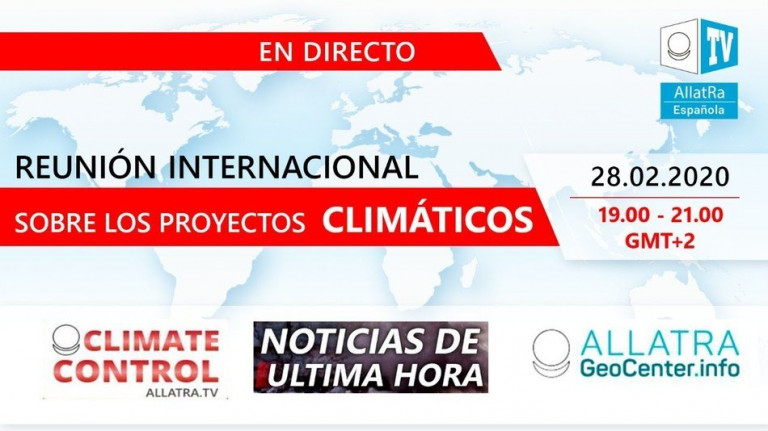 Reunion internacional del movimiento MIS ALLATRA sobre proyectos climaticos