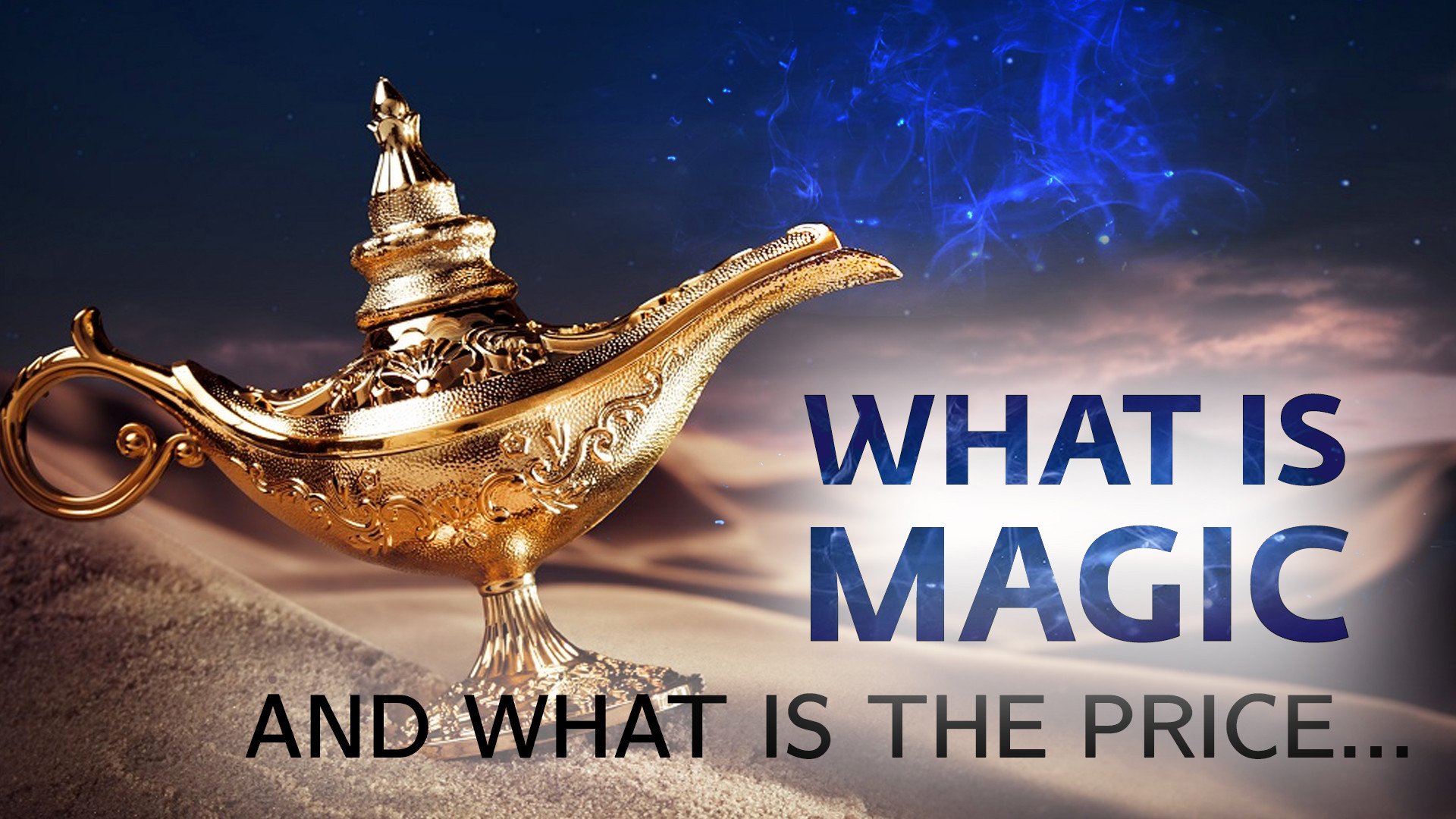 What is practical magic in a person's daily life? And what is the price...