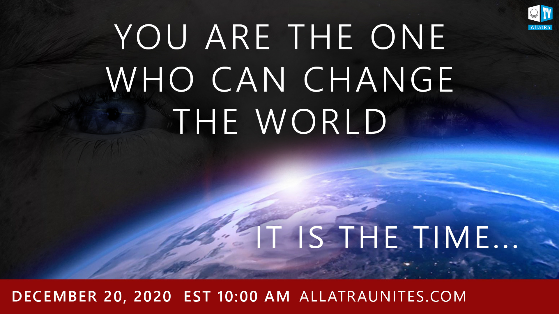 YOU are the One Who CAN CHANGE the World | Unique online conference for all people