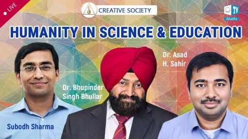 Scientists of India about Humanity and Education in the Creative Society