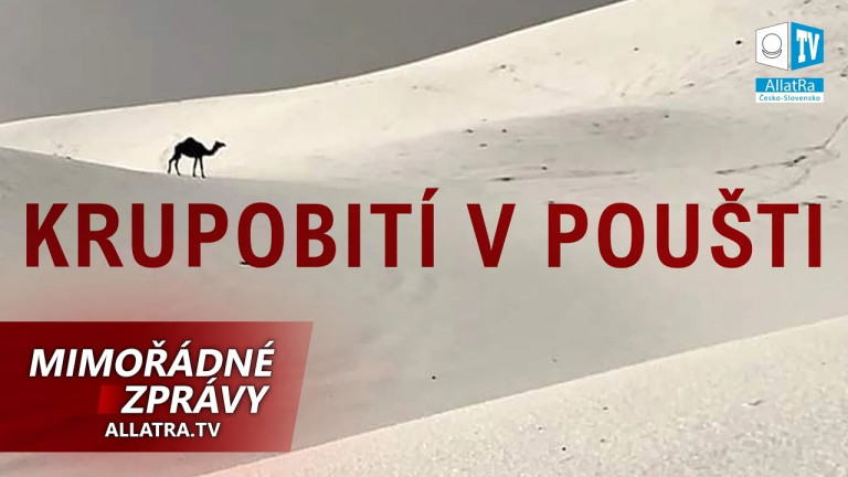CO JE TO S KLIMATEM? Nelítostný tajfun Surige. Krupobití v Saúdské Arábii. Vzácné klimatické jevy