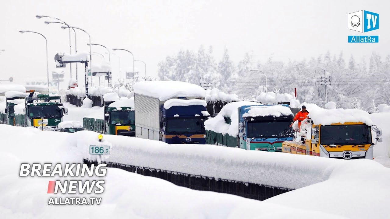 Potenti nevicate,temperature basse da record: Giappone,India,Siberia.Inondazioni in Bolivia, Malesia