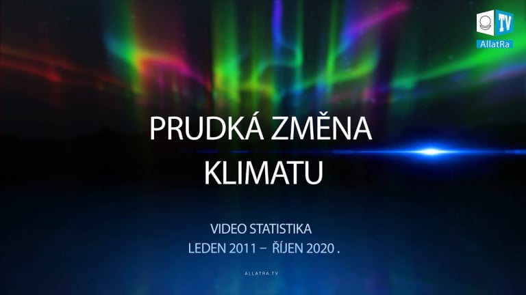 PRUDKÁ ZMĚNA KLIMATU VIDEO STATISTIKA LEDEN 2011 - ŘÍJEN 2020