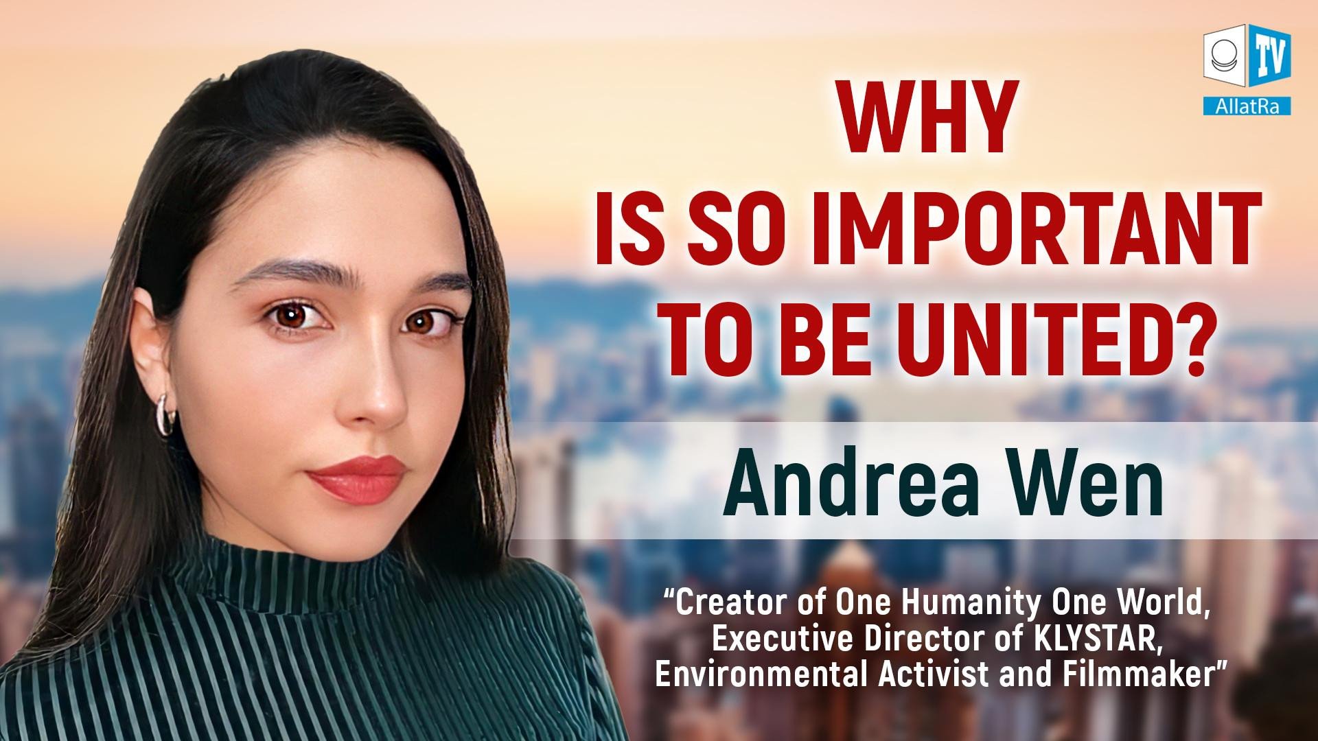Being united is our first priority. Andrea Wen on Creative Society | Allatraunites