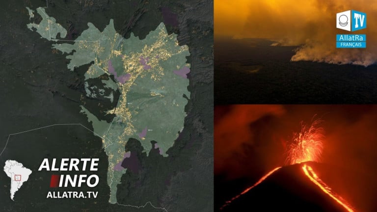 Guatemala → Éruption du volcan Pacaya. Tempêtes aux États-Unis et au Vietnam.