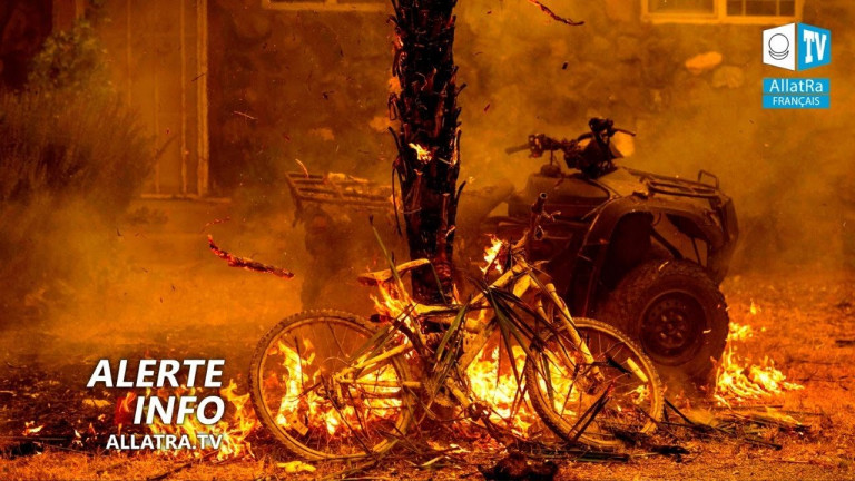 Forte chaleur et incendies en Californie. Le typhon Mekhala en Chine. Inondations en Corée.