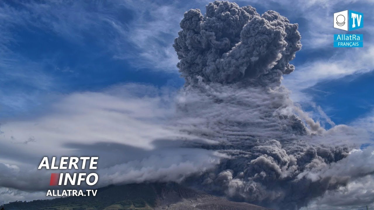 Éruption du volcan Sinabung | Inondations en Australie, en Inde | Incendies au Portugal