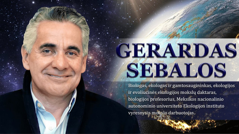 Gerardas Sebalos: Mes įžengėme į šeštąjį masinio išmirimo laikmetį.
