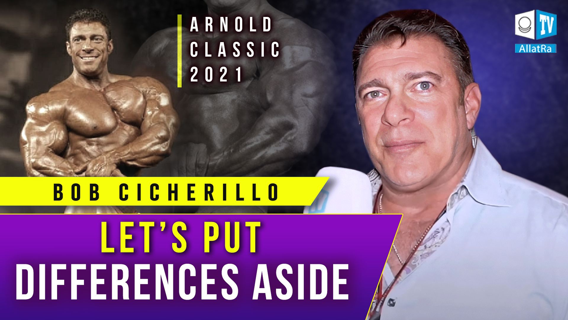 Interview with ​​The “Voice” of Bodybuilding, Bob Cicherillo, at the 2021 Arnold Classic festival
