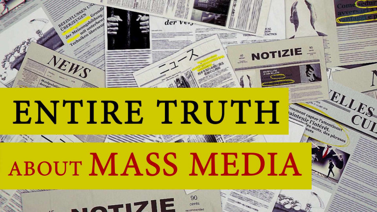 Entire TRUTH About Mass Media. Differences Between Mass Media in Consumer and Creative Societies