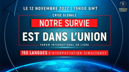 Crise globale. Notre survie est dans l'union | Forum international en ligne 12.11.2022