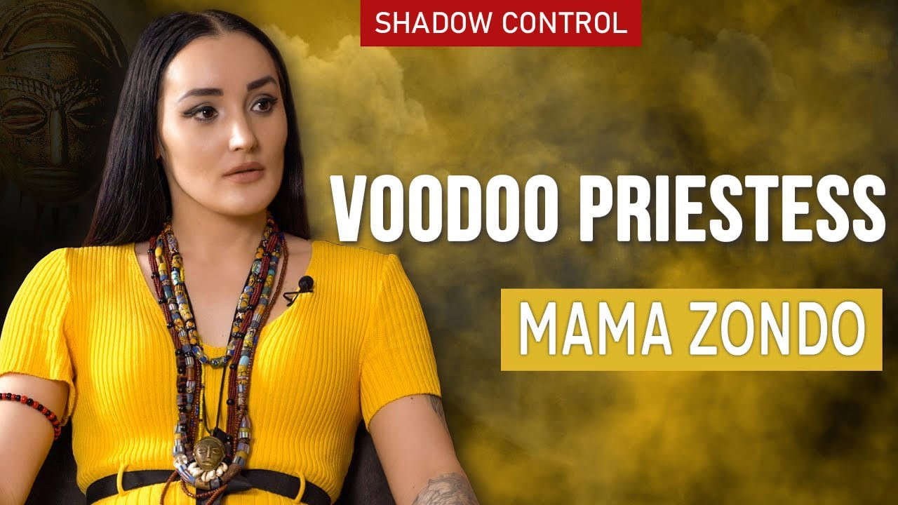 Shadow Control. Voodoo priestess Mama Zondo. Behind the Veil of Magic Secrets