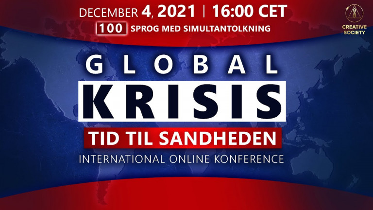 Globale Krise. Tid til sandheden | International online konference 04.12.2021