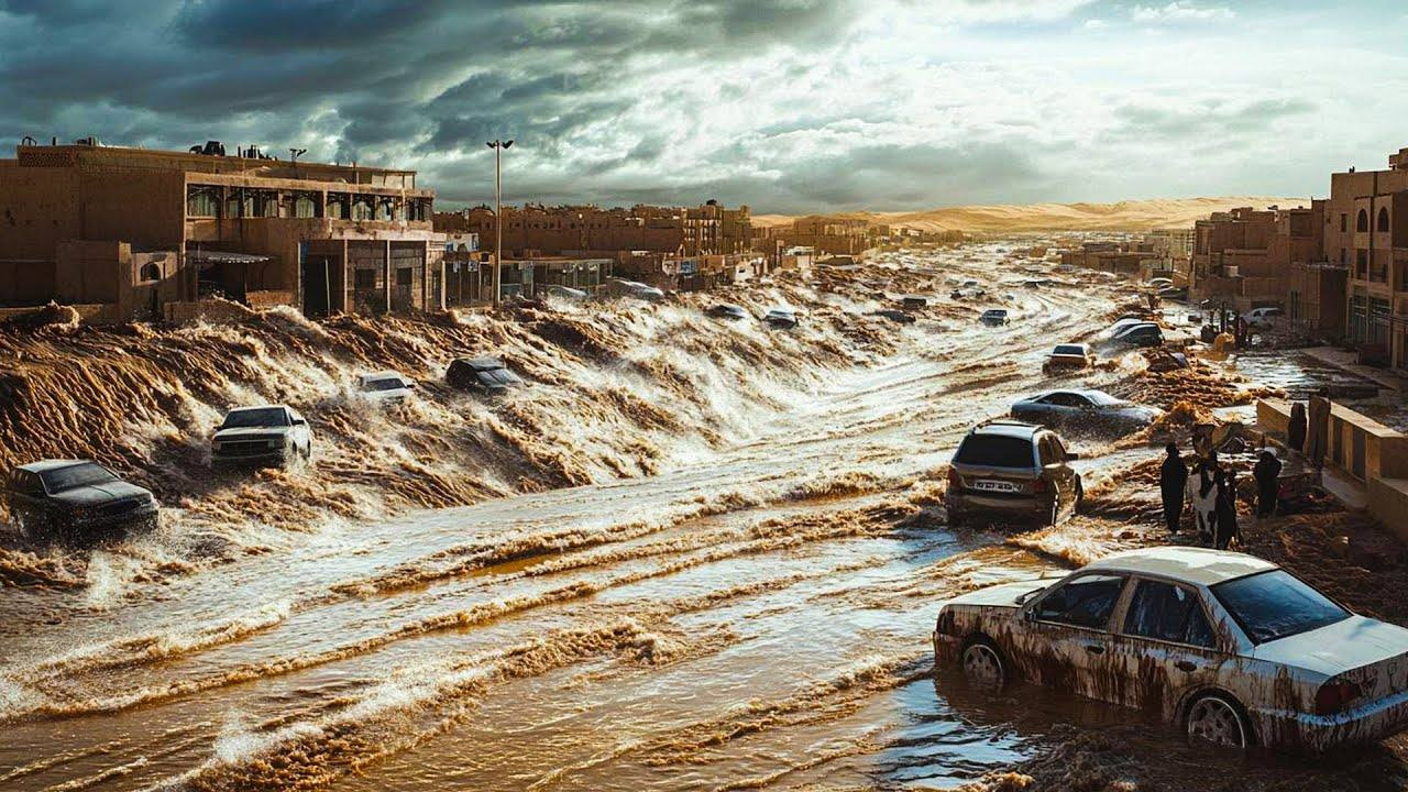 Morocco NOW! Unseen Phenomenon: NASA Captures Sahara Desert Lakes After Historic Floods