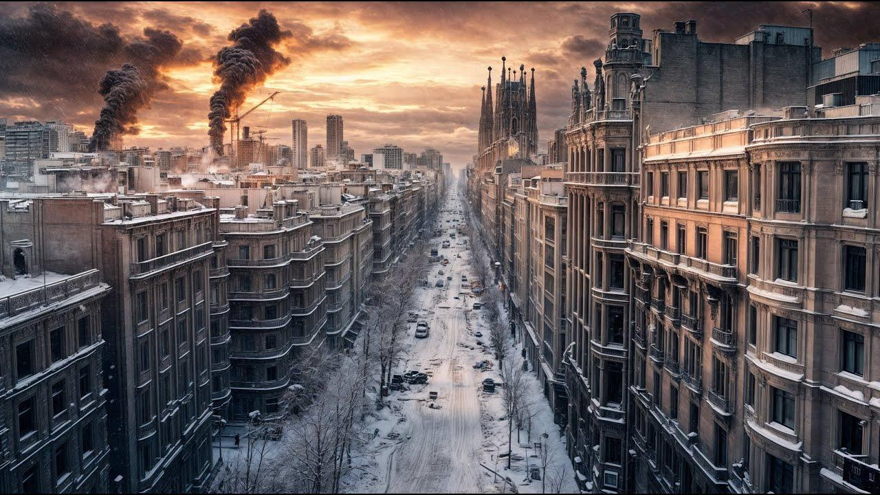 Spain NOW! Paralyzed by Winter Storm: Red Alerts, Snow Chaos, and Rescues