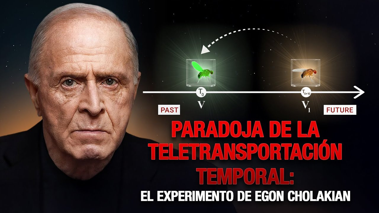 Paradoja de la teletransportación temporal: El experimento de Egon Cholakian