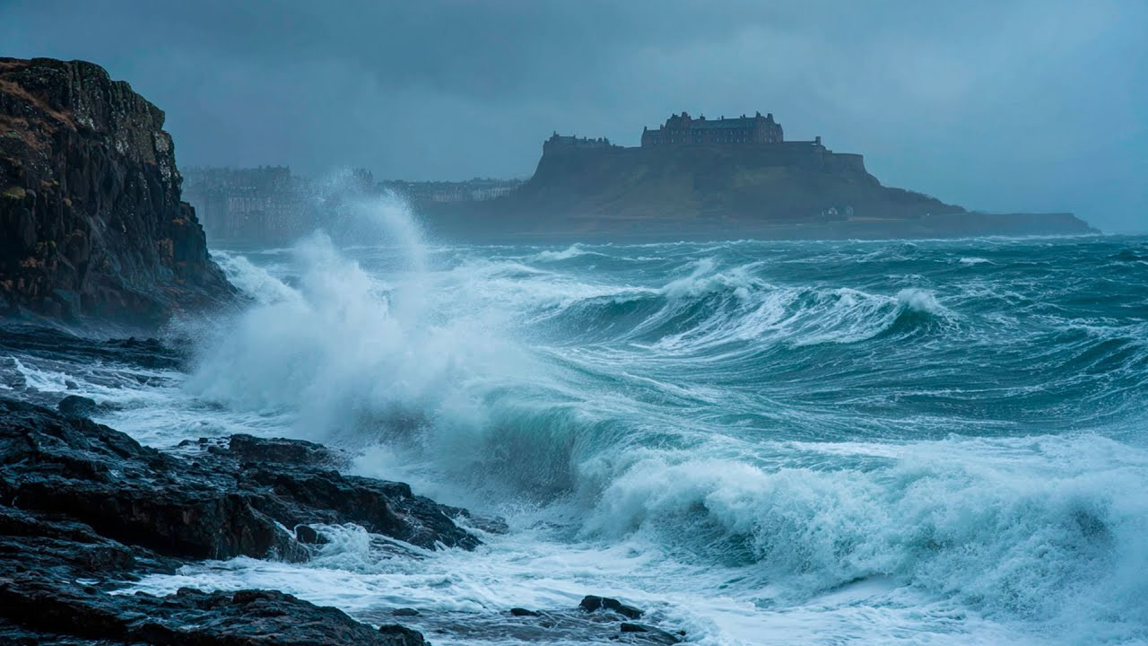 Storm 'Floris' Brings Record Winds and Chaos to the UK