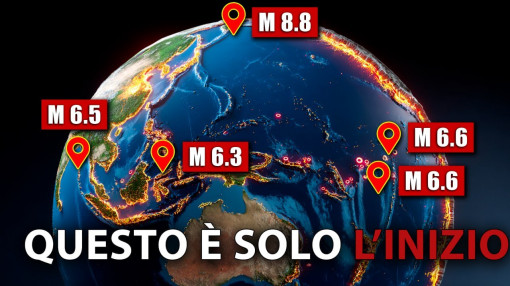 Una settimana di catastrofi: mega terremoto di M8,8, tsunami, incendi, tempeste