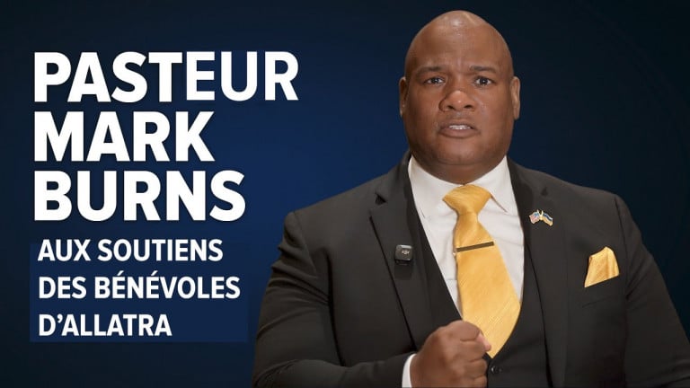 Pasteur Mark Burns : Aux soutiens des bénévoles d’ALLATRA. Contre ceux qui les persécutent.