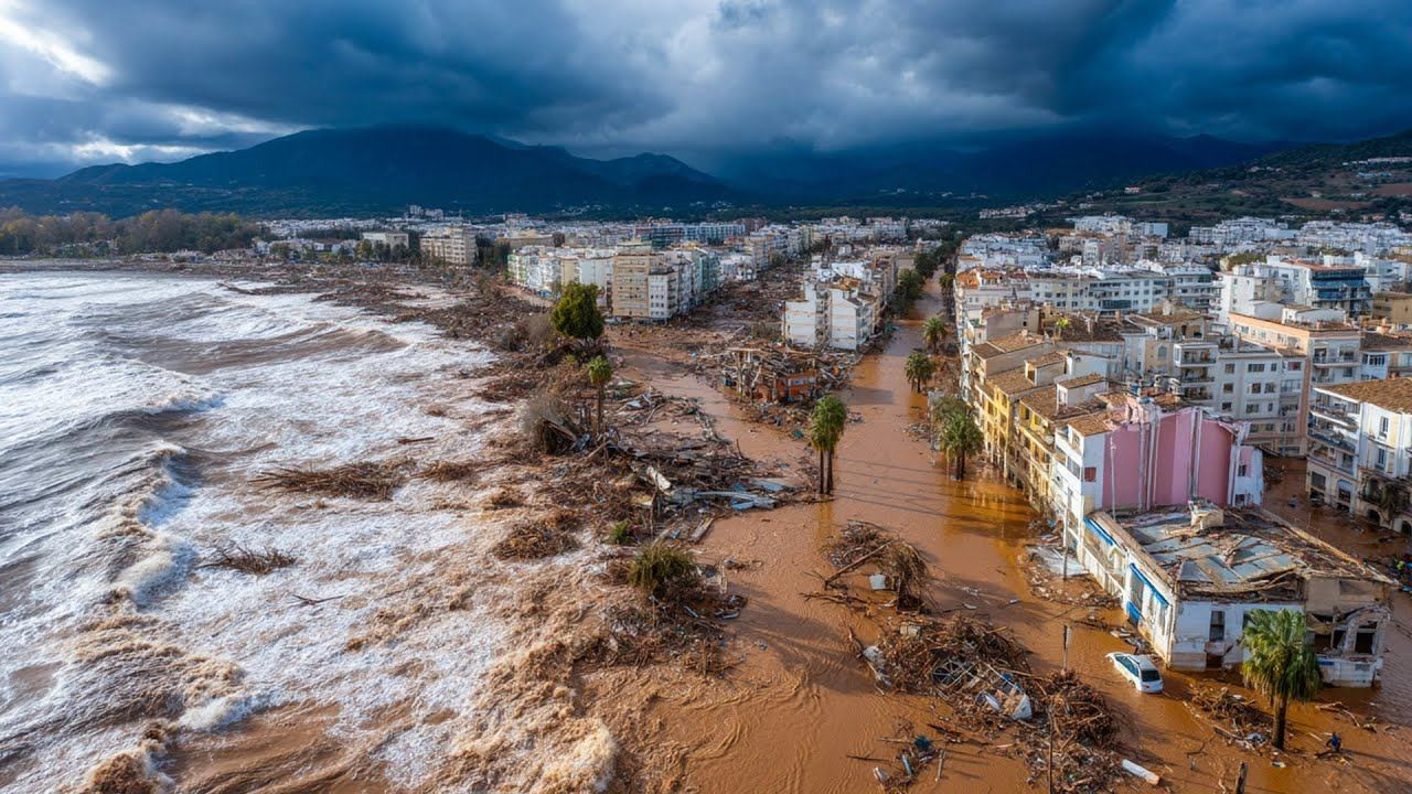 Spain Under Water | Storm ‘Alice’ Brings Unprecedented Rain and Flooding