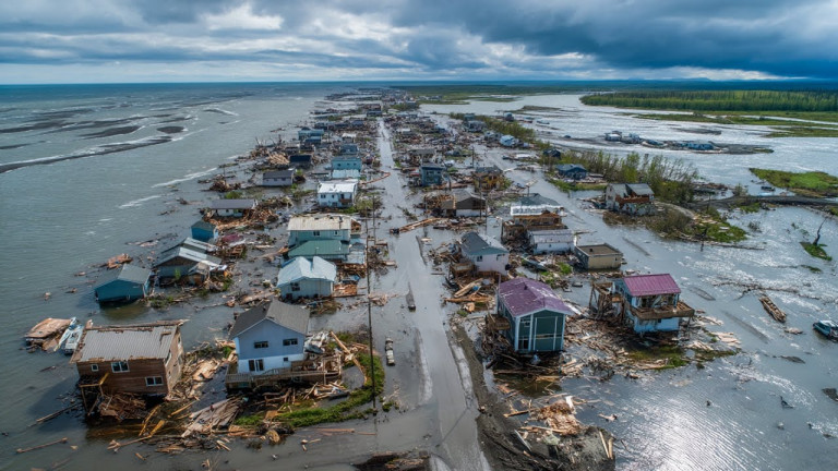 Extreme Storm Devastates Alaska’s Coast | Typhoon Halong’s Remnants Bring Chaos