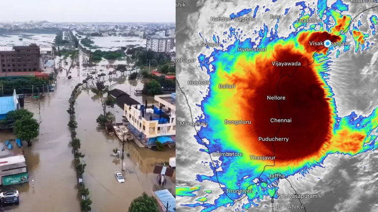 Cyclone Monta Causes Chaos in India — Massive Floods, Two Million People Affected
