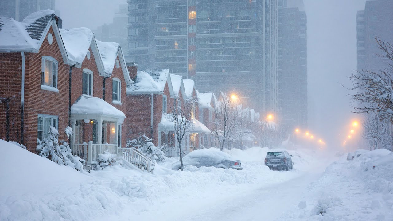 Historic Early Snowstorm Slams Canada & U.S.  — Coldest November in Decades