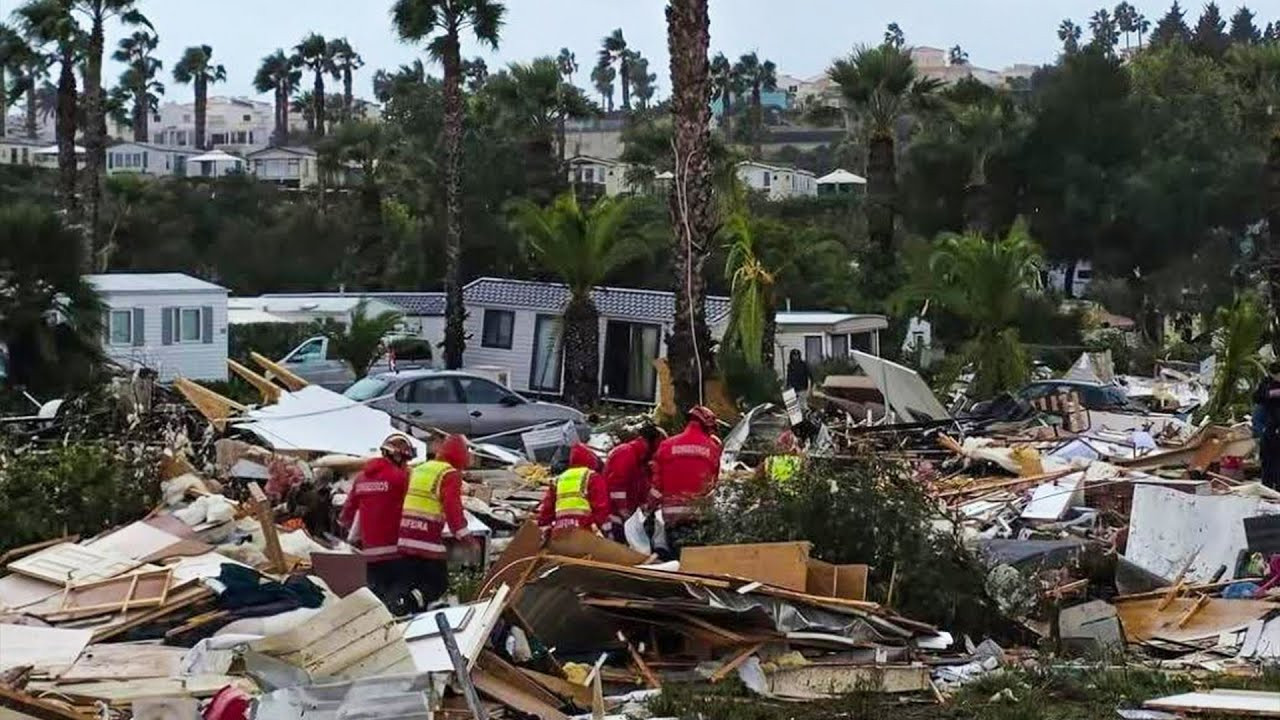 Storm Claudia Leaves a Trail of Chaos Across Portugal, Spain, France, Ireland and the UK