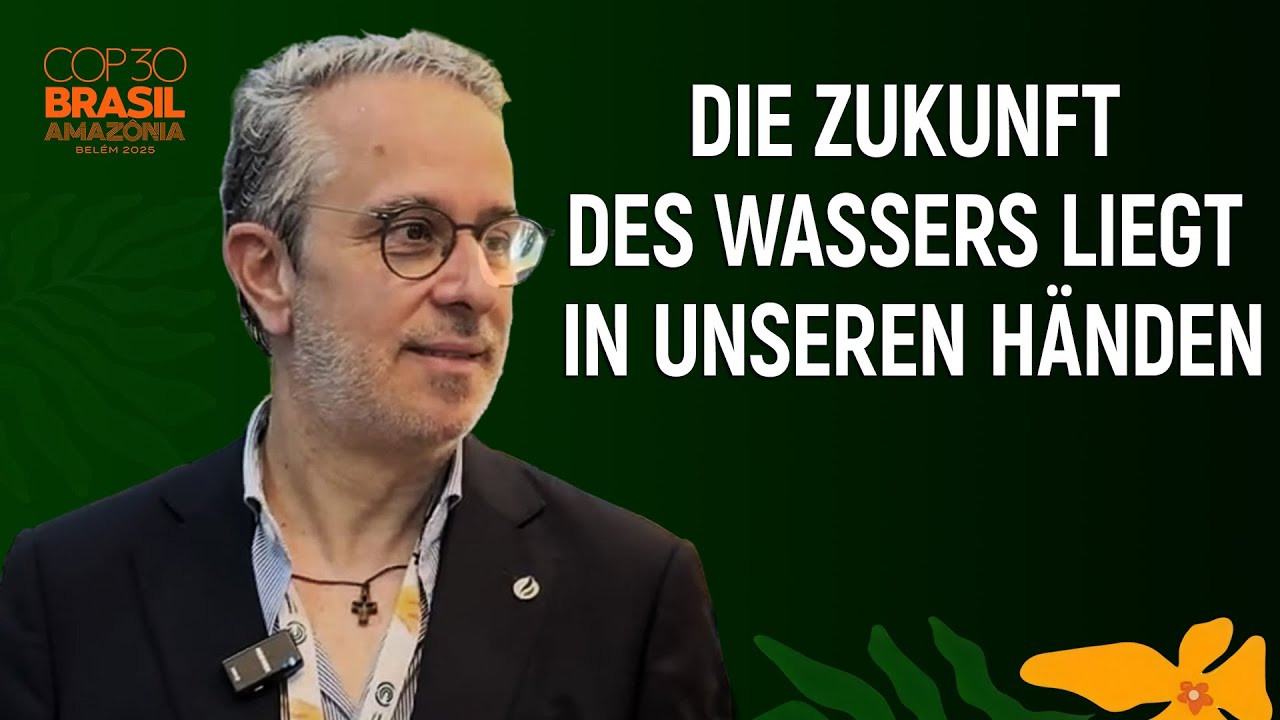 Portugal: Trinkwasser und die Herausforderung Plastik | Cláudio Jesus auf der COP30
