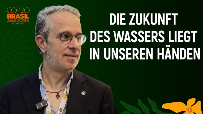 Portugal: Trinkwasser und die Herausforderung Plastik | Cláudio Jesus auf der COP30